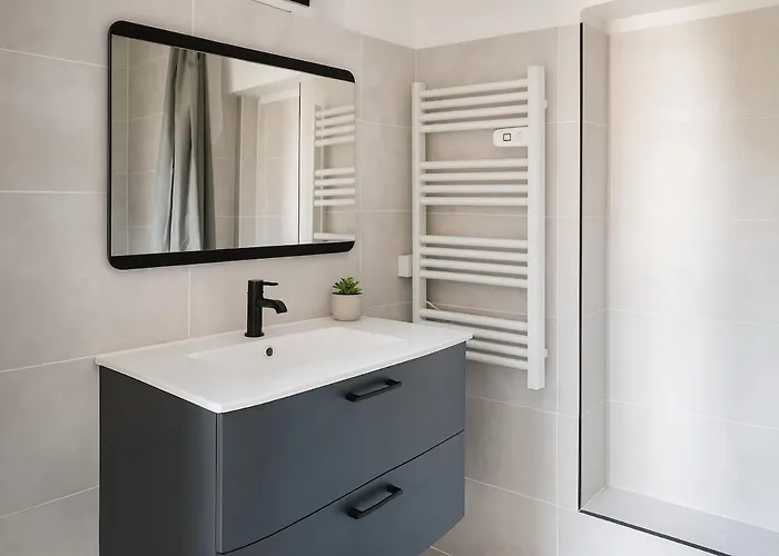 Апартаменты Appart Hotel Chambre Privee Avec Espace Commun Rouen Centre Gare